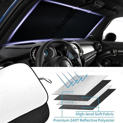 Foldable Front Windshield Sunshade fit for 2015