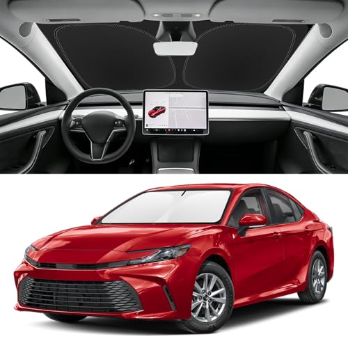 Custom Fit Windshield Sun Shade for Toyota Camry 2025