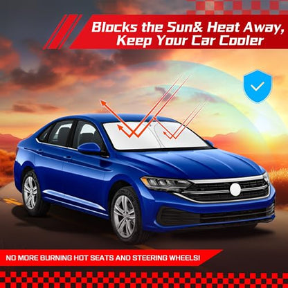 Windshield Sun Shade for Volkswagen VW Jetta 2019
