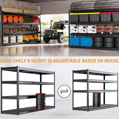 72" W Garage Shelving Unit