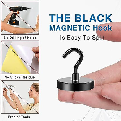 Magnetic Hooks for Cruise Cabins (12 Count)