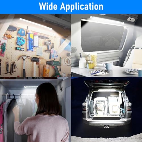 4PCS 12V LED Interior Light Bar (4 Count)