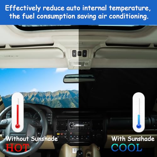 Windshield Sunshade Fit for Land Rover Discovery 2 LR2 1998