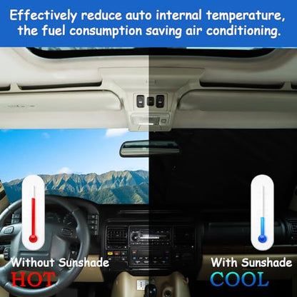 Windshield Sunshade Fit for Land Rover Discovery 2 LR2 1998