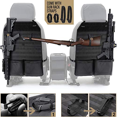 Molle Seat Back Car Organizer Fit Most Car F150 Jeeps Pickups Trucks