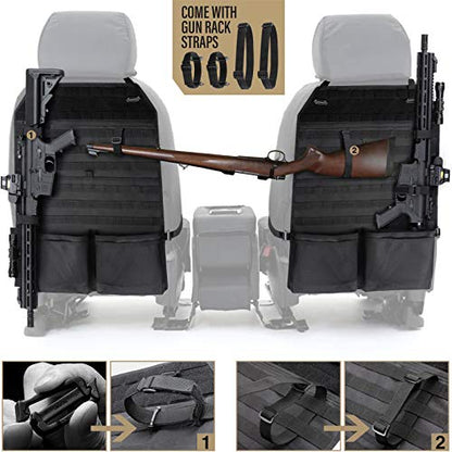 Molle Seat Back Car Organizer Fit Most Car F150 Jeeps Pickups Trucks