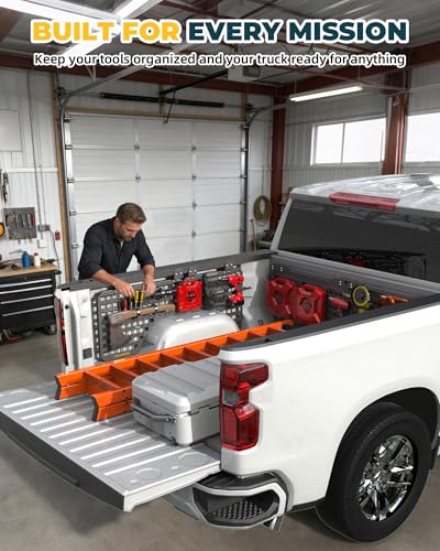 Silverado & Sierra 1500 5.8ft Short Truck Bed Side MOLLE Panels