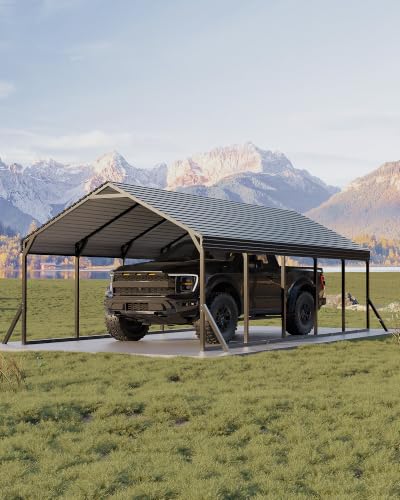 12x26x9 ft Metal Carport