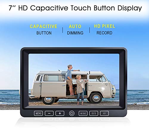 Wireless Backup Camera System with 7