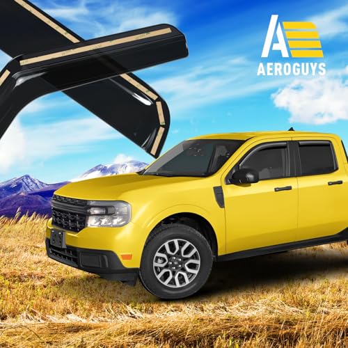 Extra Durable Window Deflectors in (4 Count)