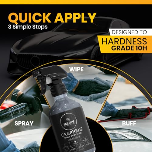 Graphene Ceramic Spray Coating for Cars (9 Fl Oz)