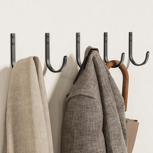 10 Pack 22LB Wall Hooks for Hanging Towel (10 Count)