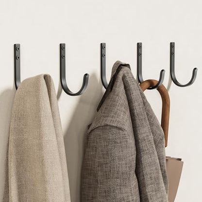 10 Pack 22LB Wall Hooks for Hanging Towel (10 Count)