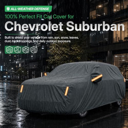 Waterproof Heavy Duty Car Cover Custom Fit Suburban