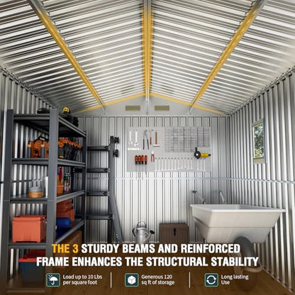 8x10 Ft Outdoor Storage Shed