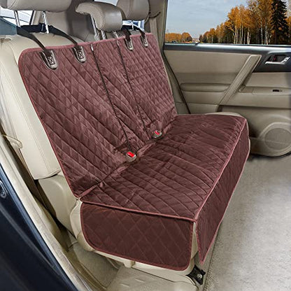 Dog Car Seat Cover for Back Seat Cover for Kids