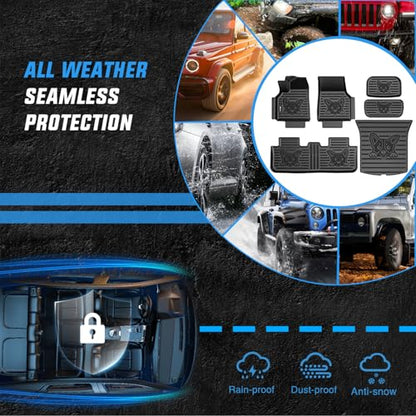 TPE Floor Mats & Cargo Mats Set for Tesla Model Y