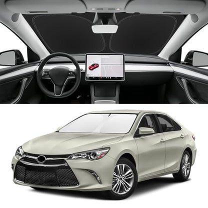 Custom Fit Windshield Sun Shade for Toyota Camry 2007