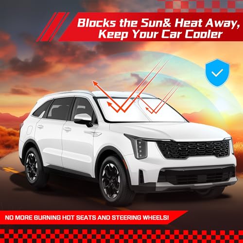 Windshield Sun Shade for Kia Sorento 2021