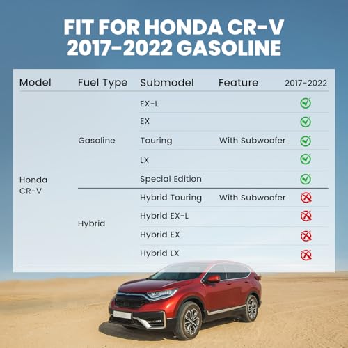 Floor Mats & Trunk Mat for Honda CR