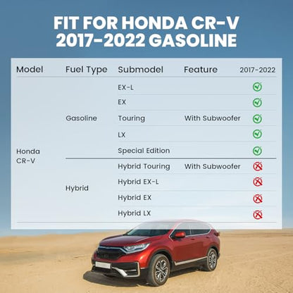 Floor Mats & Trunk Mat for Honda CR