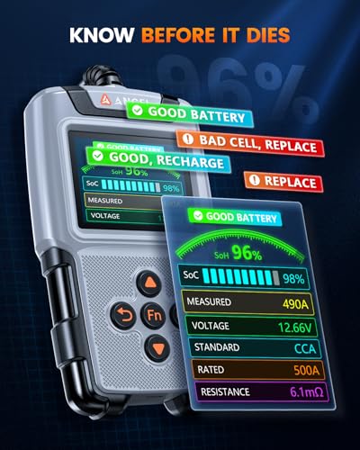 BA101PRO Battery Tester for Car