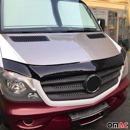 Sun Visor & Bug Shield Hood Deflector for Mercedes Sprinter W906 2014