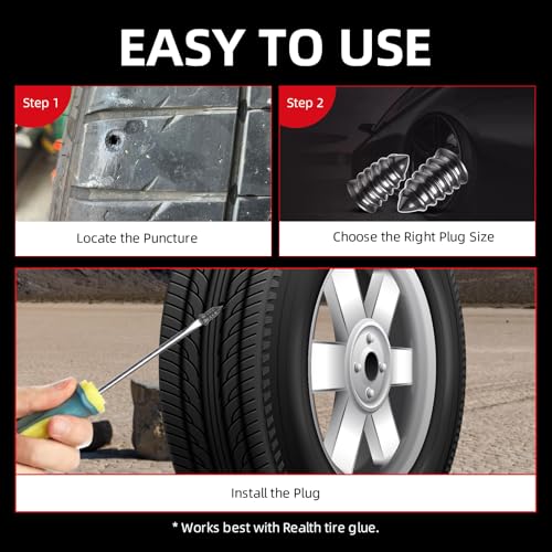 60PCS Tire Repair Rubber Nails Kit (6.4 Ounce)