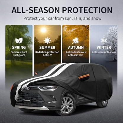Multi Layer Car Cover Custom Fit for Toyota Grand Highlander