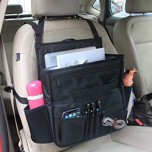 Front Car Seat Storage Organizer