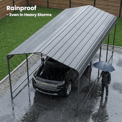 Reinforced Metal Carport