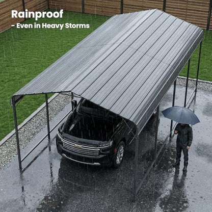 Reinforced Metal Carport