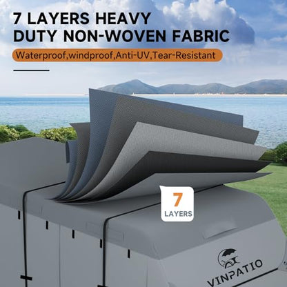 RV Cover 7 Layers Heavy Duty RV & Trailer Cover