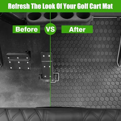EZGO TXT Golf Cart Full Coverage Floor Liner Mat