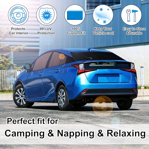 Window Shades for Toyota Prius Hatchback 2016 (6 Count)