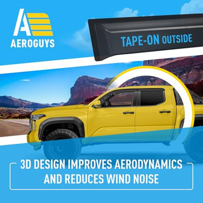 Extra Durable Window Deflectors Tape (4 Count)