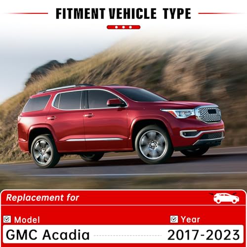 3 Pack Custom Fit Windshield Wipers Replacement for GMC Acadia 2017