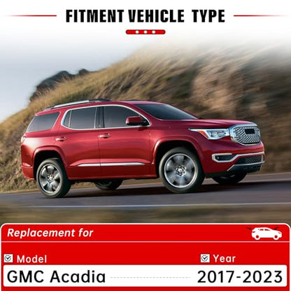 3 Pack Custom Fit Windshield Wipers Replacement for GMC Acadia 2017