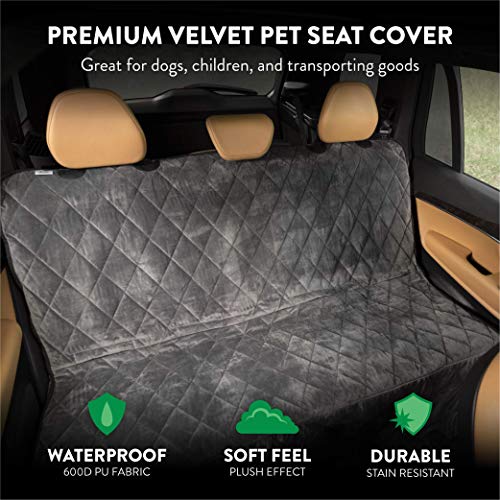 Velvet Rear Car Seat Protector w