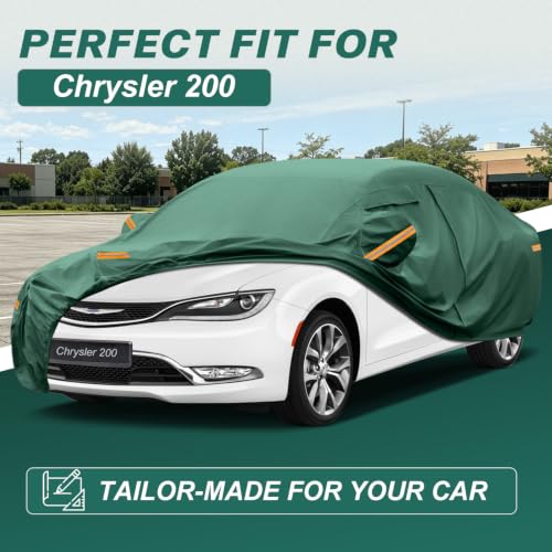 Waterproof Car Cover Custom Fit for Chrysler 200