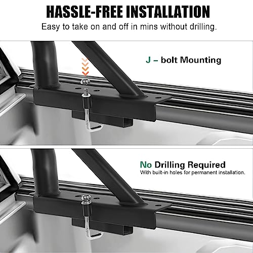 Non Drilling Steel Truck Rack