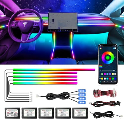 Tesla Dreamcolor Interior Car Lights
