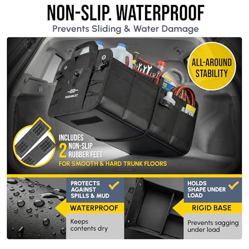 Large Car Trunk Organizer