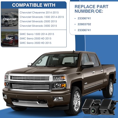 Backup Camera Fit for Chevrolet Silverado Cheyenne GMC Sierra 2014 2015