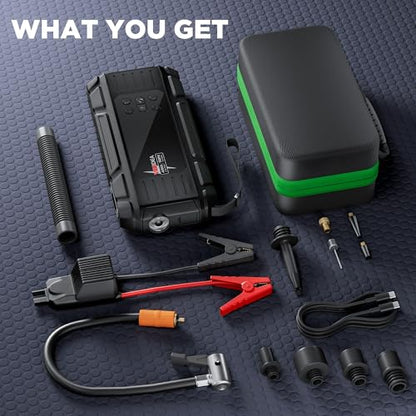 Jump Starter with Air Compressor