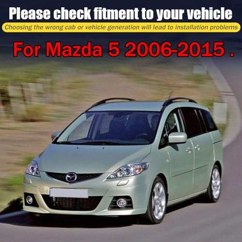 Rain Guards for Mazda 5 2006 (6 Count)