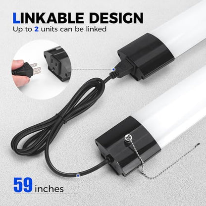 BS168 LED Shop Lights 8FT for Workshop (6 Count)