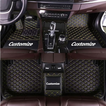 Custom Automotive Floor Mats Anbuwei Car Floor Mats Leather Anti