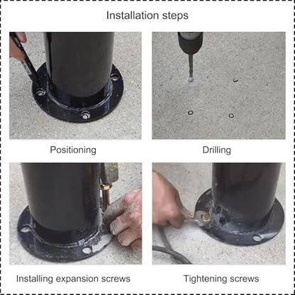 Safety Barrier Bollard for Driveways