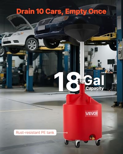 18 Gallon Waste Oil Drain Tank